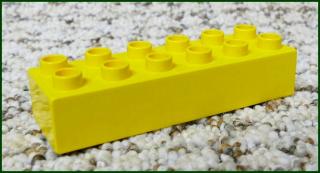 Lego® Duplo® Kostka 2x6 Žlutá (Lego® Duplo®)