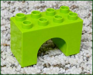 Lego® Duplo® Kostka Podstavec Mostu 2x4 Limetka (Podloubí) (Lego® Duplo®)