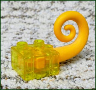 Lego® Duplo® Kostka s Ocasem - Oranžová (Lego® Duplo®)