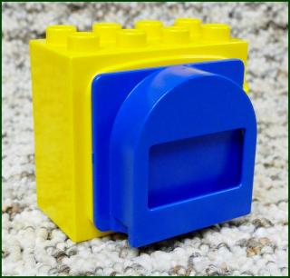 Lego® Duplo® Kostka se Schránkou Žlutá (Modrá Schránka) (Lego® Duplo®)