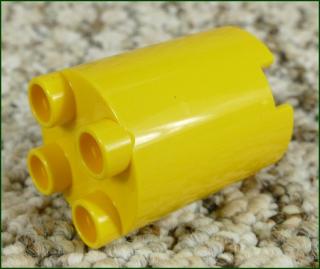 Lego® Duplo® Kostka Váleček (Sloup) Žlutý (Lego® Duplo®)