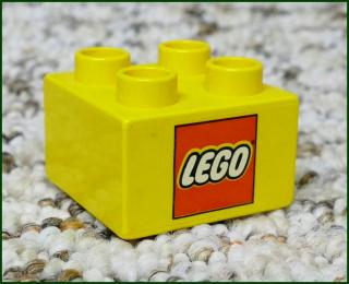 Lego® Duplo® Kostka Žlutá 2x2 Lego (Lego® Duplo®)