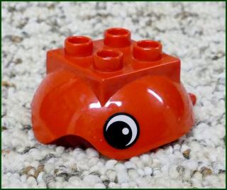 Lego® Duplo® Kryt Potrubí bez Prstence Červená (Lego® Duplo®)