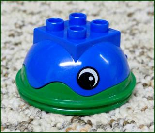 Lego® Duplo® Kryt Potrubí s Prstencem Zelená/Modrá (Lego® Duplo®)
