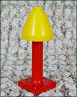 Lego® Duplo® Lampička Žlutá Vysoká - Červený Podstavec Vysoký (Lego® Duplo®)