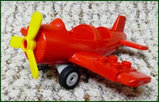 Lego® Duplo® Letadlo Malé Červené s Vrtulí - Starší Typ (Lego® Duplo®)