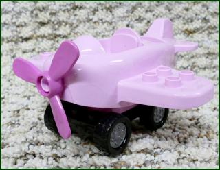 Lego® Duplo® Letadlo Malé Růžové s Kolečky (Lego® Duplo®)
