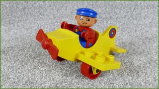 Lego Duplo letadlo s pilotem