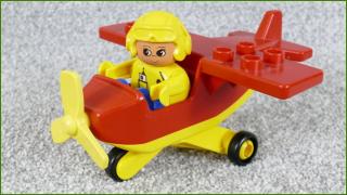 Lego Duplo letadlo s pilotem