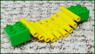 Lego® Duplo® Most z Klád Žlutý (Zelené Kostky) (Lego® Duplo®)