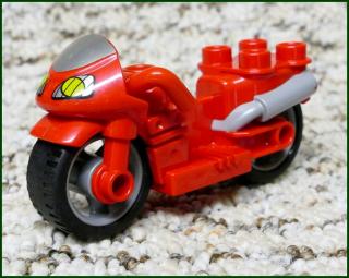 Lego® Duplo® Motorka Červená Závodní (Lego® Duplo®)