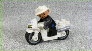 Lego Duplo motorka - horší pneu