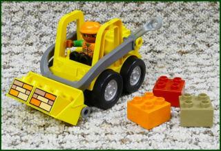 Lego® Duplo® Nakladač Žlutý s Figurkou a 5 Kostkami (Lego® Duplo®)