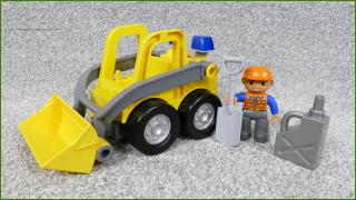 Lego® Duplo® Nakladač Žlutý s Figurkou, Majáčkem, Kanystrem (Lego® Duplo®)
