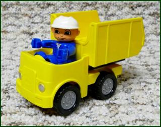 Lego® Duplo® Nákladní Autíčko Ze Setu 10508 Vyklápěcí s Figurkou (Lego® Duplo®)
