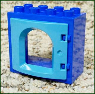 Lego® Duplo® Okno Hradu Modré - Tyrkys Okno (Lego® Duplo®)