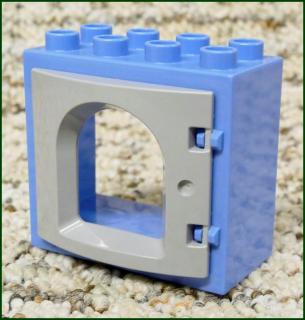 Lego® Duplo® Okno Hradu Světle Modré - Šedé Okno (Lego® Duplo®)
