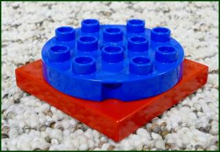 Lego® Duplo® Otočná Část Velká Červeno-Modrá (Lego® Duplo®)