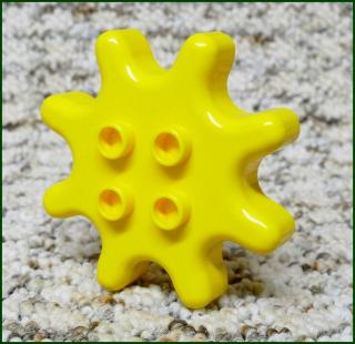 Lego® Duplo® Ozubená Kostka Žlutá Menší (Lego® Duplo®)