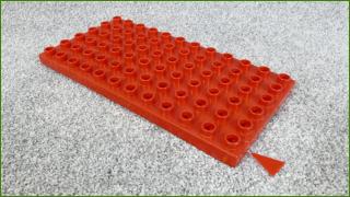 Lego Duplo podložka 6x12 - 1 prasklinka