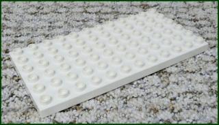 Lego® Duplo® Podložka/Deska 6x12 Bílá (Lego® Duplo®)