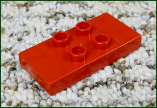 Lego® Duplo® Podložka/Destička 2x4 (4 Piny) Červená (Lego® Duplo®)
