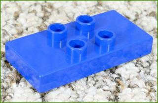 Lego® Duplo® Podložka/Destička 2x4 (4 Piny) Modrá (Lego® Duplo®)