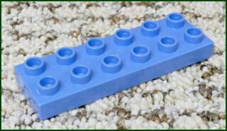 Lego® Duplo® Podložka/Destička 2x6 Světle Modrá (Lego® Duplo®)