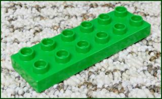 Lego® Duplo® Podložka/Destička 2x6 Světle Zelená (Lego® Duplo®)