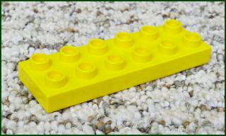 Lego® Duplo® Podložka/Destička 2x6 Žlutá (Lego® Duplo®)