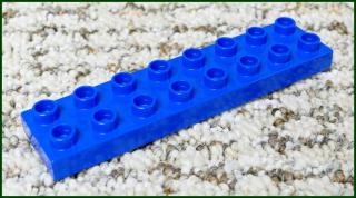 Lego® Duplo® Podložka/Destička 2x8 Modrá (Lego® Duplo®)