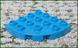 Lego® Duplo® Podložka/Destička 4x4 Kulatá Tyrkysová (Lego® Duplo®)