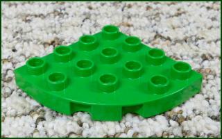 Lego® Duplo® Podložka/Destička 4x4 Kulatá Zelená (Lego® Duplo®)