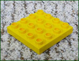 Lego® Duplo® Podložka/Destička 4x4 Žlutá (Lego® Duplo®)