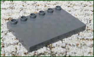 Lego® Duplo® Podložka/Destička 4x6 Tmavě Šedá (Stříška) (Lego® Duplo®)