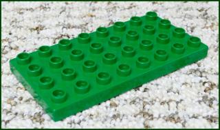 Lego® Duplo® Podložka/Destička 4x8 Tmavě Zelená (Lego® Duplo®)