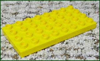 Lego® Duplo® Podložka/Destička 4x8 Žlutá (Lego® Duplo®)