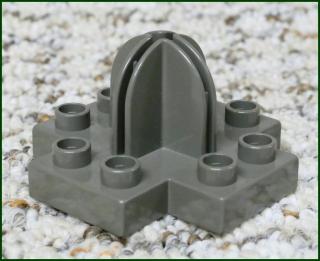 Lego® Duplo® Podstavec pro Plastové Stěny Šedý (Lego® Duplo®)