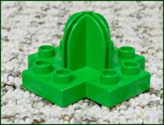 Lego® Duplo® Podstavec pro Plastové Stěny Zelený (Lego® Duplo®)