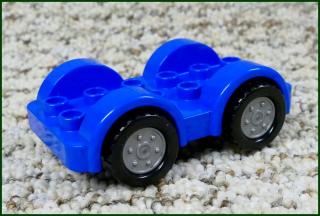 Lego® Duplo® Podvozek Autíčka 4x6 Modrý (Lego® Duplo®)