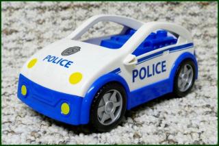 Lego® Duplo® Policejní Auto Bílo/Modré (Lego® Duplo®)