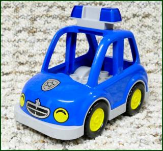 Lego® Duplo® Policejní Auto Modré s Majáčkem (Lego® Duplo®)