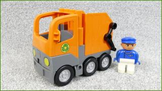 Lego Duplo popelářské auto bez popelnice