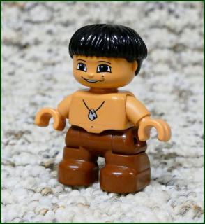 Lego® Duplo® Pravěký Člověk - Dítě Chlapec - Novější Typ (Lego® Duplo®)