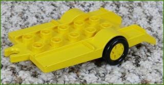 Lego® Duplo® Přívěsný Vozík Žlutý Pro Přepravu Autíček (Lego® Duplo®)