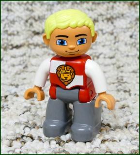 Lego® Duplo® Rytíř Blond - Novější Typ (Lego® Duplo®)