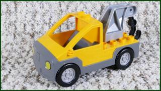 Lego® Duplo® Servisní Pickup Světle Oranžový s Hákem  (Lego® Duplo®)
