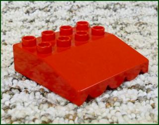Lego® Duplo® Střecha Nízká Červená (Lego® Duplo®)