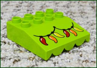 Lego® Duplo® Střecha Nízká Limetka s Balonky (Lego® Duplo®)