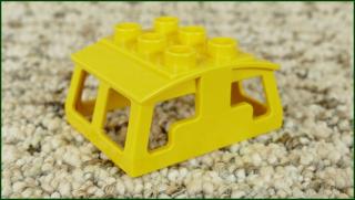 Lego® Duplo® Střecha pro Mašinky 3x4 Žlutá (Lego® Duplo®)